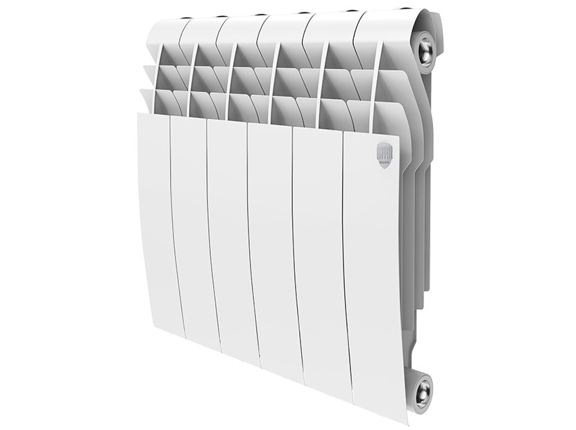 Биметаллический радиатор отопления Royal Thermo BiLiner 350 10 секций Bianco Traffico