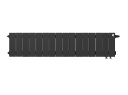 Биметаллический радиатор отопления Royal Thermo PianoForte 200 16 секций Noir Sable VDR