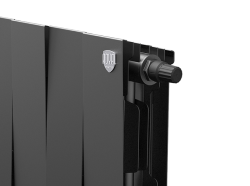 Биметаллический радиатор отопления Royal Thermo PianoForte 200 16 секций Noir Sable VDR
