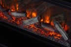 Каминокомплект Royal Flame Bergen с очагом Vision 42 LOG LED темная олива