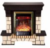 Каминокомплект Interflame Экстер венге с очагом Majestic FX M Brass
