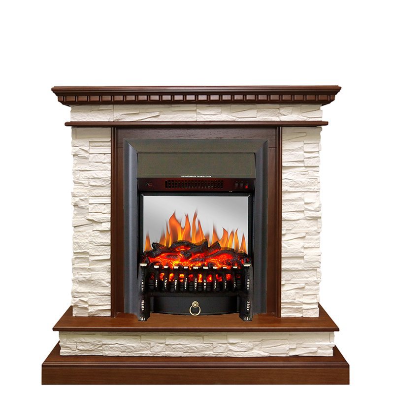 Каминокомплект Royal Flame Calgary с очагом Fobos FX M Black