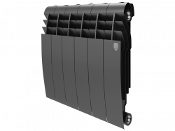 Биметаллический радиатор отопления Royal Thermo BiLiner 350 12 секций Noire Sable
