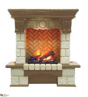 Электрический камин Dimplex Pierre Luxe + очаг Cassete 400