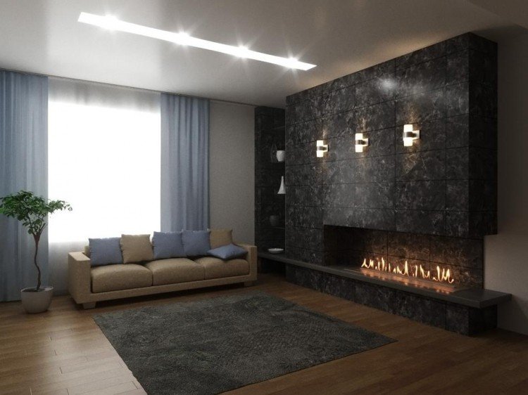 Автоматический биокамин Lux Fire Genius-I 1800