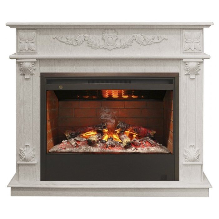 Каминокомплект RealFlame Philadelphia 25,5/26 WT с очагом 3D Helios 26