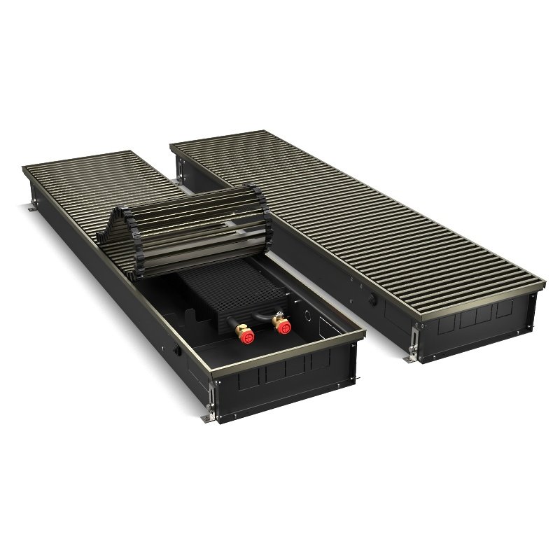 Внутрипольный конвектор Royal Thermo Atrium 110/300/2900-DG-U-DB