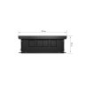 Внутрипольный конвектор Royal Thermo Atrium 110/300/2900-DG-U-DB