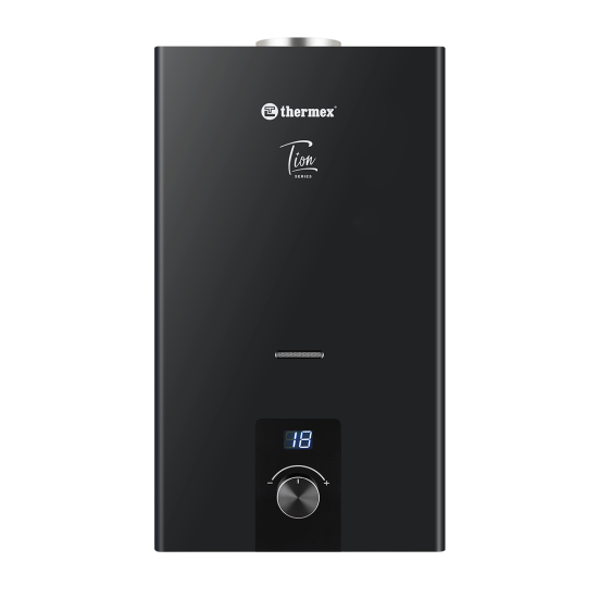 Газовый проточный водонагреватель Thermex T 20 D Black