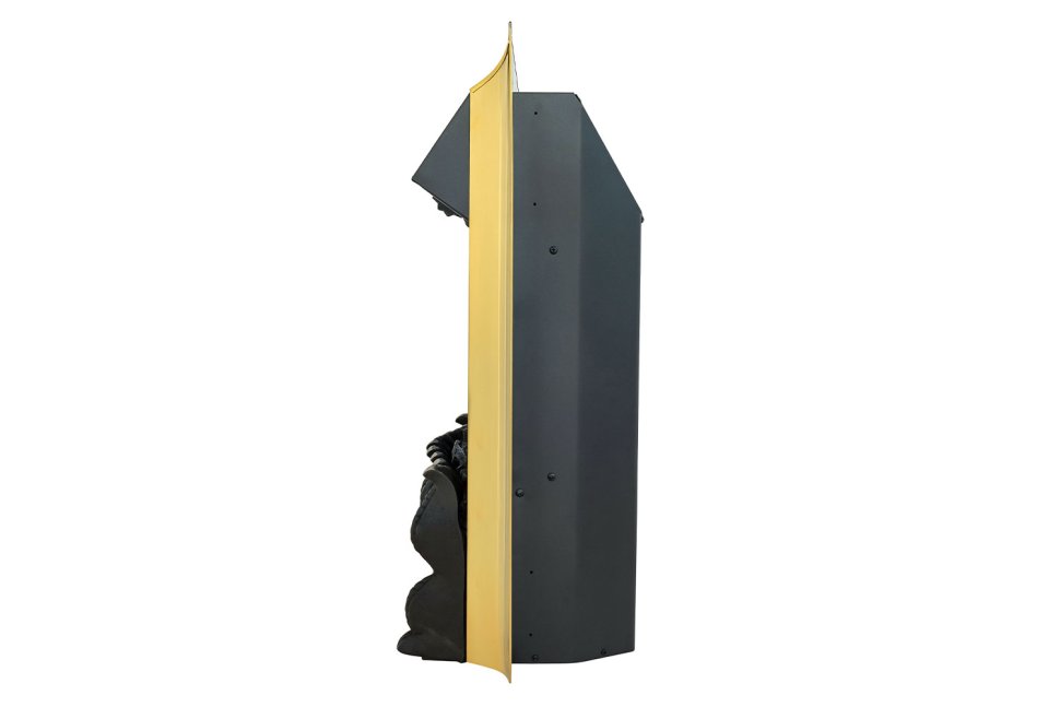 Каминокомплект Royal Flame California STD CRM (Разборный) с очагом Fobos FX M Brass санд грей