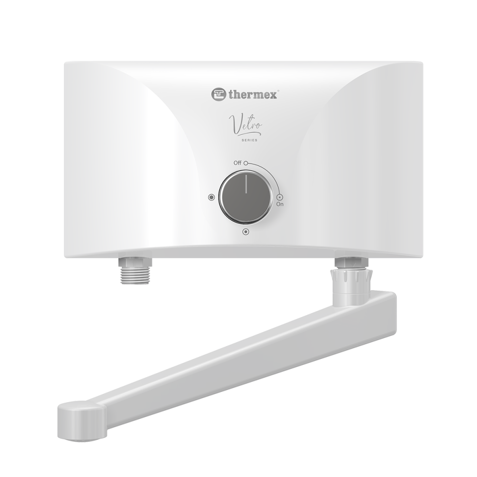 Проточный электрический водонагреватель Thermex Vetro 5500 tap