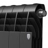 Биметаллический радиатор отопления Royal Thermo BiLiner 500 V 10 секций Noir Sable