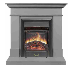Каминокомплект Royal Flame California STD CRM (Разборный) с очагом Majestic FX Black санд грей