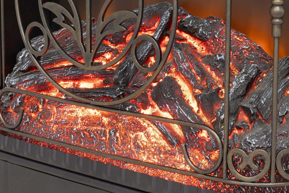 Каминокомплект Royal Flame California STD CRM (Разборный) с очагом Majestic FX M Brass санд грей