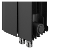 Биметаллический радиатор отопления Royal Thermo PianoForte 500 VDR80 10 секций Noir Sable
