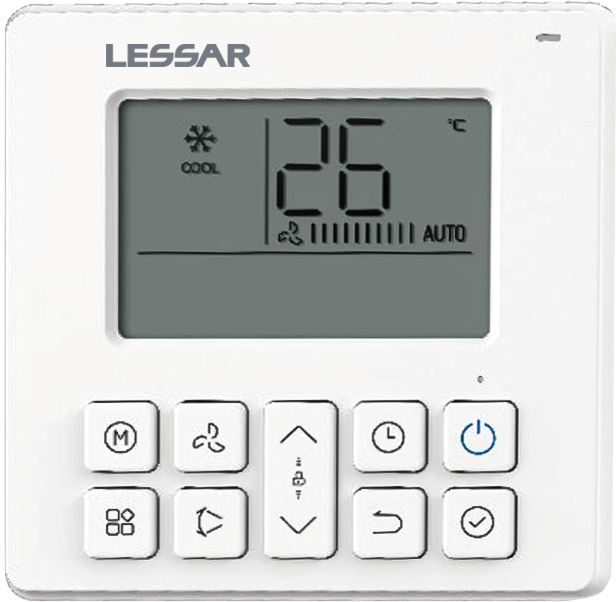 Внутренний канальный блок мульти сплит-системы Lessar LS-MHE09DWE2