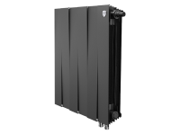 Биметаллический радиатор отопления Royal Thermo PianoForte 500 VDR80 6 секций Noir Sable