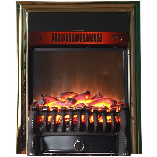 Каминокомплект Interflame Сиена сланец венге с очагом Fobos FX M Brass