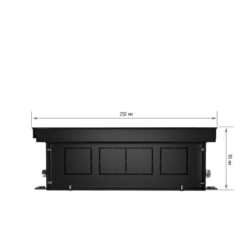 Внутрипольный конвектор Royal Thermo Atrium 90/250/2700-DG-U-AU