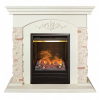 Каминокомплект RealFlame Neapolis WT с очагом 3D Olympic