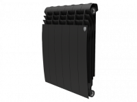 Биметаллический радиатор отопления Royal Thermo BiLiner 500 8 секций Noir Sable