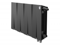 Биметаллический радиатор отопления Royal Thermo PianoForte 300 VDR80 8 секций Noir Sable